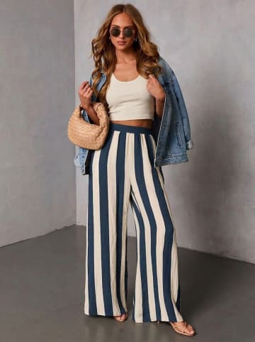 LA Angels Hose in Creme/ Dunkelblau