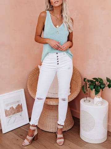 LA Angels Stricktop in Türkis