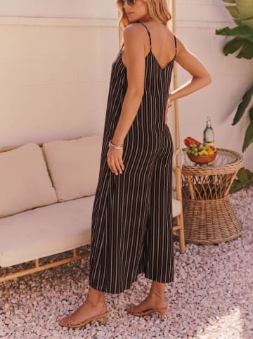 LA Angels Jumpsuit in Schwarz