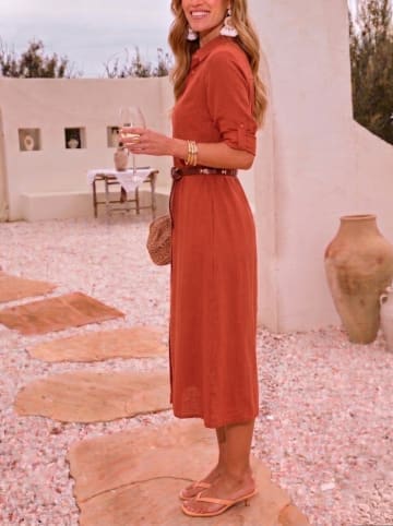 LA Angels Kleid in Rot