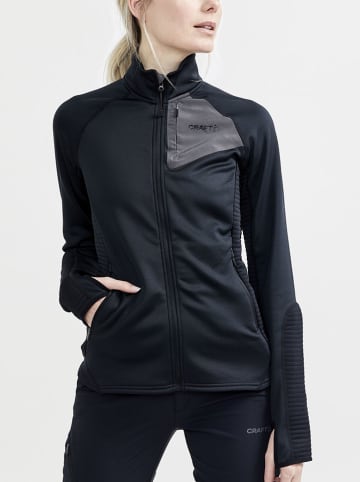 Craft Fleecejacke in Schwarz