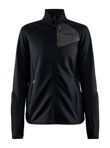 Craft Fleecejacke in Schwarz
