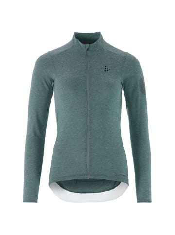 Craft Fahrradtrikot "Core Bike Essence Wool" in Türkis