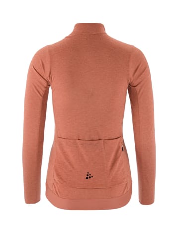 Craft Fahrradtrikot "Core Bike Essence Wool" in Orange