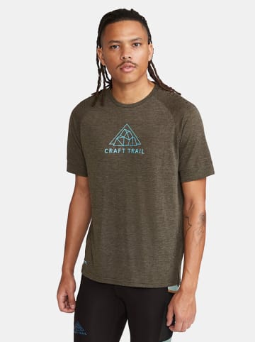 Craft Shirt "ADV Trail Wool" donkerbruin
