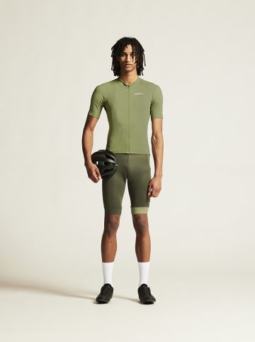 Craft Koszulka kolarska "ADV Endurance" w kolorze zielonym