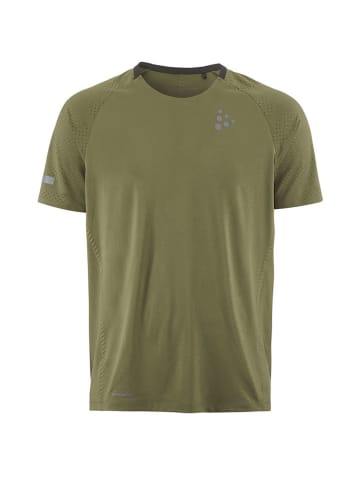 Craft Hardloopshirt "PRO Hypervent" kaki
