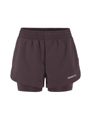 Craft Trainingsshort "Adv Essence 2-In-1" paars