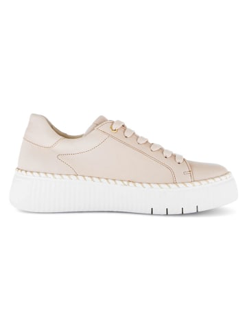 Gabor Leren sneakers beige