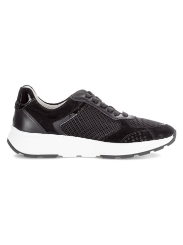 Gabor Leren sneakers zwart