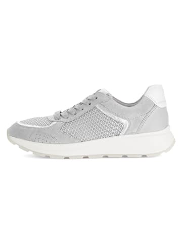 Gabor Leren sneakers grijs