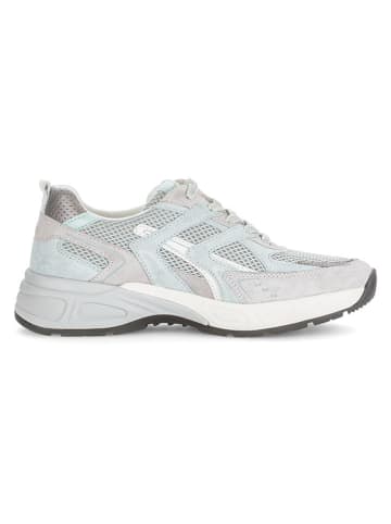 Gabor Leren sneakers lichtblauw/grijs