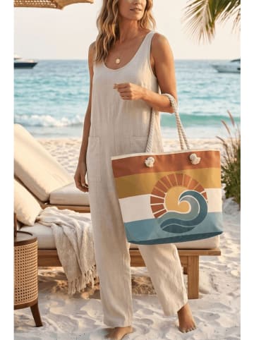 Lucky Bees Strandtas meerkleurig - (B)55 x (H)36 x (D)15 cm
