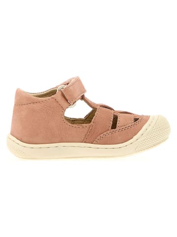 Naturino Leder-Halbsandalen "Wad" in Hellbraun