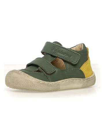 Naturino Leder-Halbsandalen "Irtys" in Grün