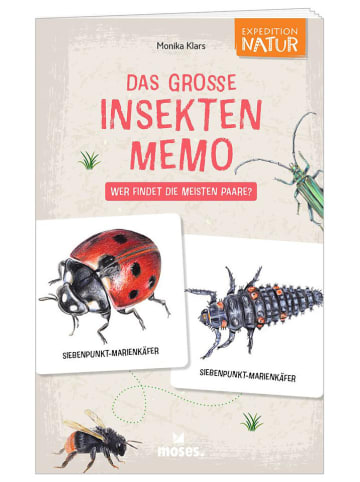 moses. Merkspiel ''Das grosse Insekten Memo'' - ab 6 Jahren