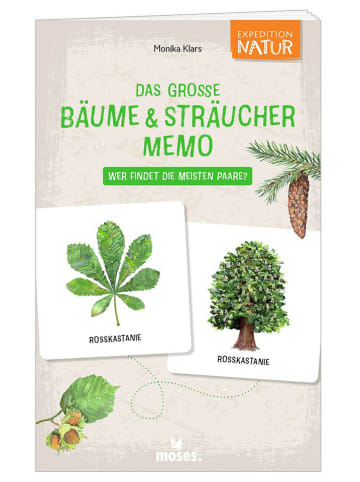 moses. Merkspiel ''Das grosse Bäume & Sträucher Memo'' - ab 6 Jahren