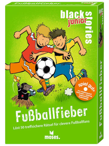 moses. Rätselspiel ''Black Stories - Fußballfieber'' - ab 8 Jahren