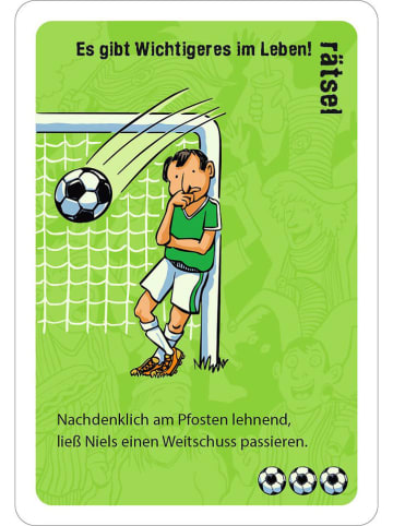 moses. Rätselspiel ''Black Stories - Fußballfieber'' - ab 8 Jahren