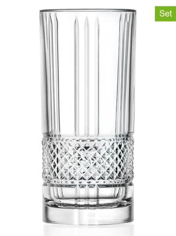 RCR cristalleria Szklanki (6 szt.) "Brillante" - 370 ml