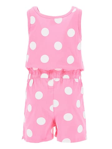 Disney Minnie Mouse Kombinezon "Minnie" w kolorze jasnoróżowo-białym