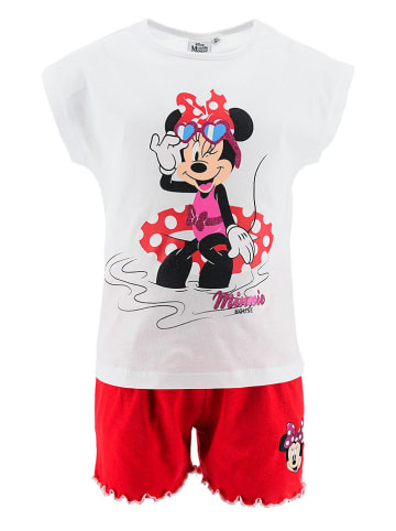 Disney Minnie Mouse 2-częściowy zestaw "Minnie" w kolorze biało-czerwonym