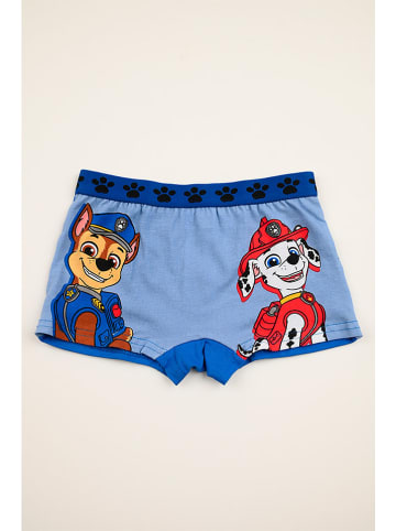 Disney Paw Patrol 2er-Set: Boxershorts "Paw Patrol" in Schwarz/ Blau