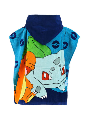 Pokemon Kapuzenbadetuch "Pokemon" in Blau