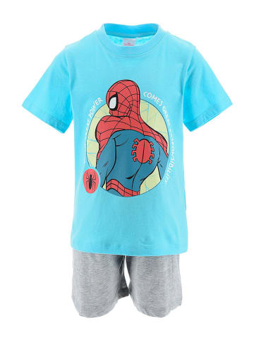 Spiderman Piżama "Spiderman" w kolorze szaro-niebieskim