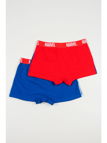 Spiderman 2er-Set: Boxershorts "Spiderman" in Blau/ Rot