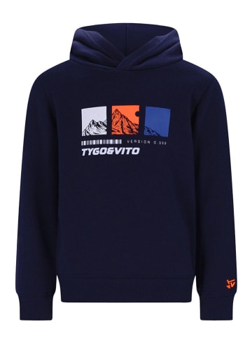 Tygo & Vito Hoodie "Hesse" in Dunkelblau