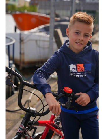 Tygo & Vito Hoodie "Hesse" in Dunkelblau