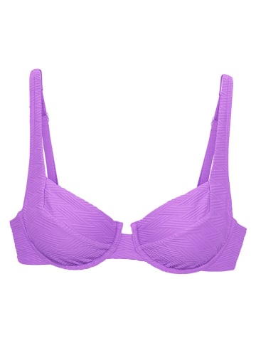 Sunseeker Bikini-Oberteil in Lila