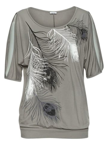 LASCANA Shirt in Grau
