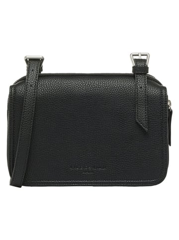 Liebeskind Berlin Leder-Umhängetasche in Schwarz - (B)23 x (H)15 x (T)6 cm