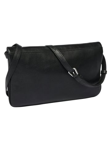 Liebeskind Berlin Leder-Umhängetasche in Schwarz - (B)27 x (H)17 x (T)2 cm