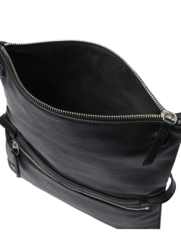 Liebeskind Berlin Leder-Umhängetasche in Schwarz - (B)27 x (H)17 x (T)2 cm