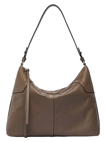 Liebeskind Berlin Leder-Schultertasche "Mila" in Hellbraun - (B)25 x (H)25 x (T)11 cm