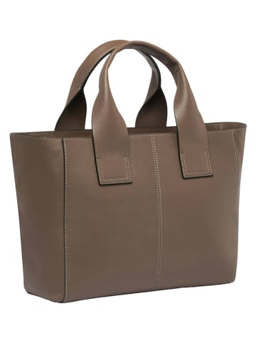 Liebeskind Berlin Leder-Henkeltasche in Hellbraun - (B)35 x (H)27 x (T)13 cm