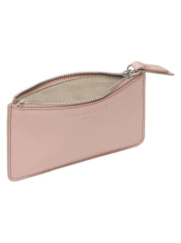 Liebeskind Berlin Leder-Geldbörse in Beige - (B)13 x (H)9 x (T)1 cm