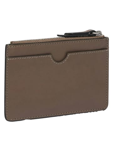 Liebeskind Berlin Leder-Geldbörse in Hellbraun - (B)13 x (H)9 x (T)1 cm