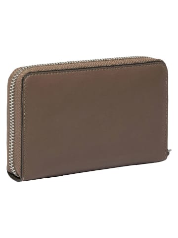 Liebeskind Berlin Leder-Geldbörse in Hellbraun - (B)15 x (H)9 x (T)2 cm
