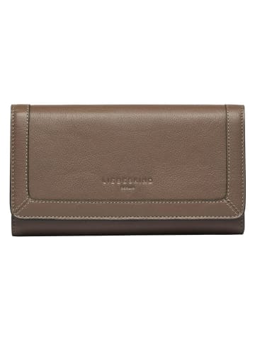 Liebeskind Berlin Leder-Geldbörse in Hellbraun - (B)19 x (H)10 x (T)2 cm