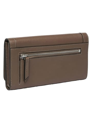 Liebeskind Berlin Leder-Geldbörse in Hellbraun - (B)19 x (H)10 x (T)2 cm