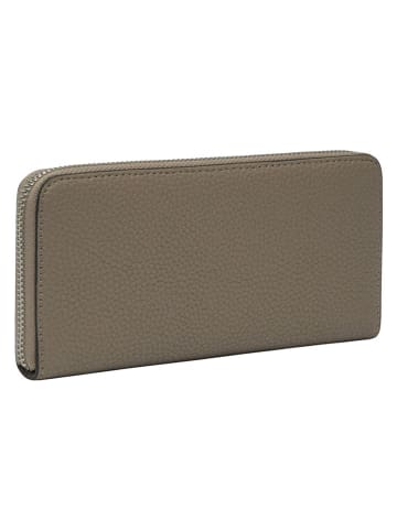 Liebeskind Berlin Leder-Geldbörse in Taupe - (B)19 x (H)9 x (T)2 cm