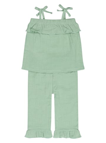 Dirkje 2-delige outfit turquoise