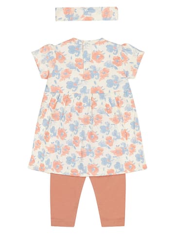 Dirkje 3tlg. Outfit in Orange/ Hellblau