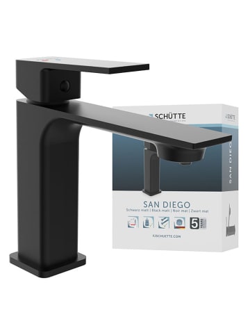 Schütte Bateria umywalkowa "San Diego" w kolorze czarnym