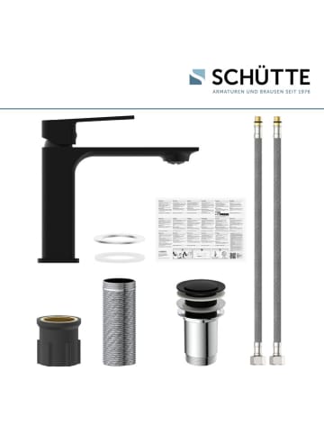 Schütte Waschtischarmatur "San Diego" in Schwarz