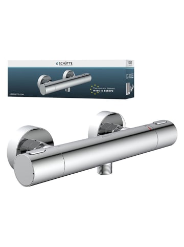 Schütte Badkraan met thermostaat "Los Angeles" chroomkleurig